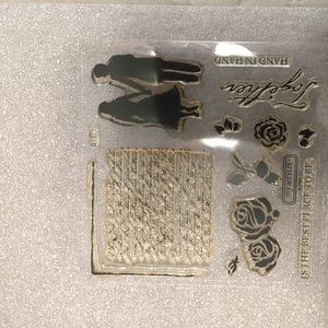 Cling stamp set Hand in Hand CTMH/Stampin Up